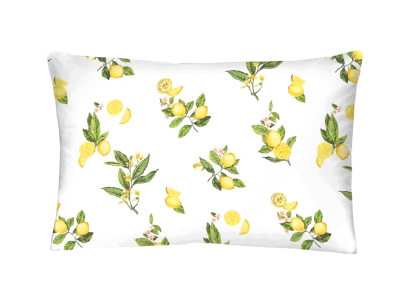 Renforcé linge de lit Citron, taie d’oreiller ajustés – Image 2