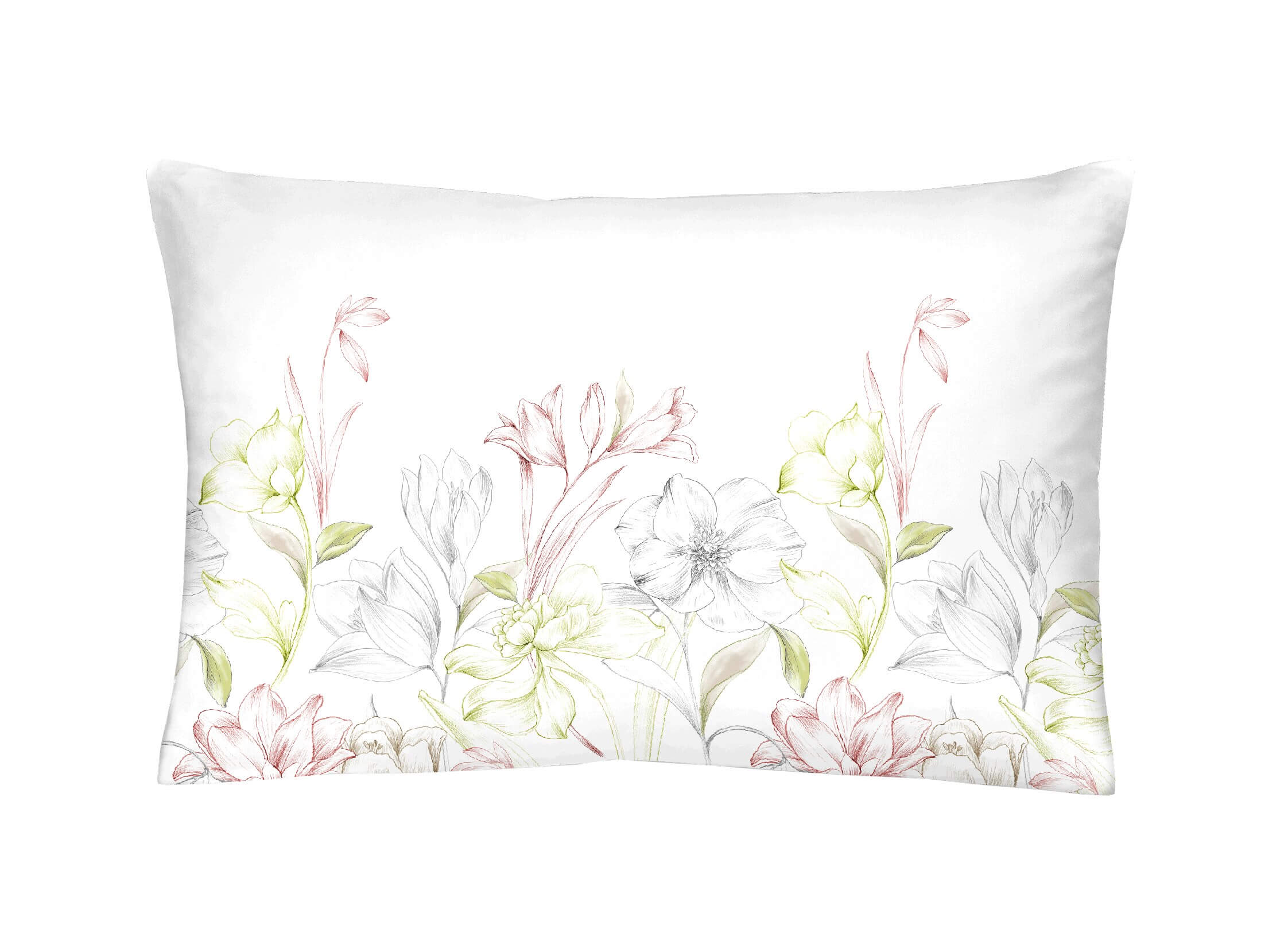 Satin Bettwäsche Jardin, Lyocell TC200, reaktiv Druck – Bild 2