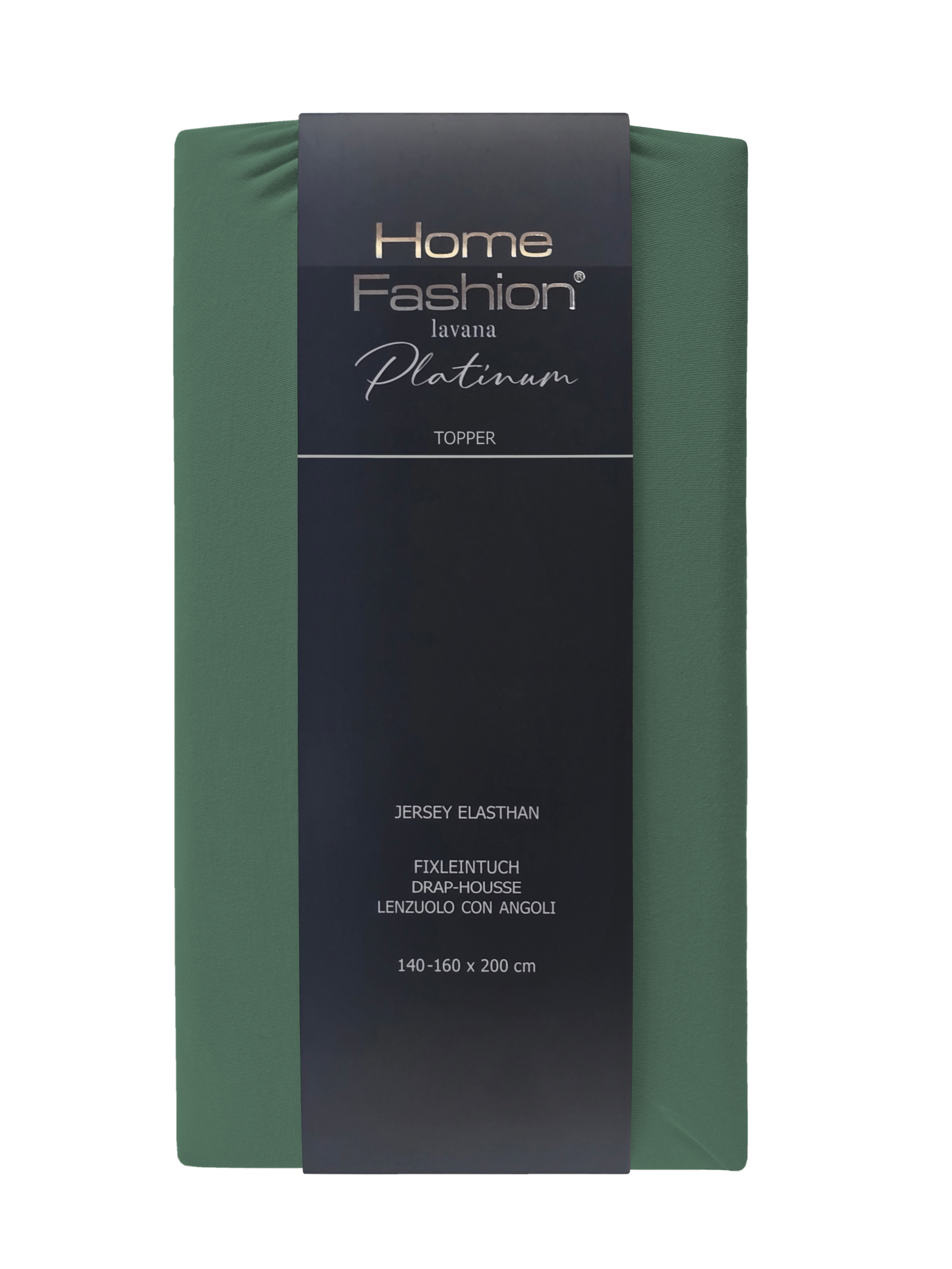 GOTS-Fixleintuch Home Fashion Platinum, Jersey Elasthan Topper – Bild 19